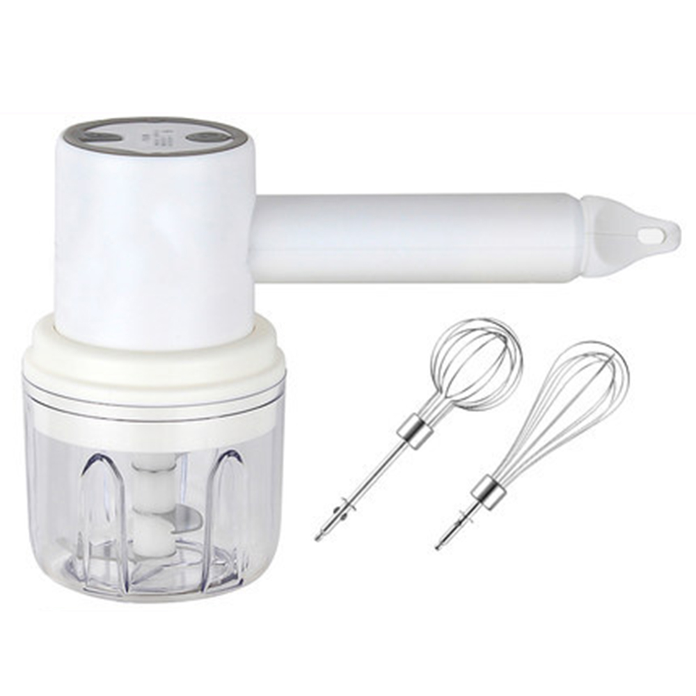 Immersion Hand Blender Set - ไร้สายผสมอาหารไฟฟ้า USB เครื่องปั่นมือแบบพกพา3ความเร็วแป้งกระเทียม Crusher ครีมไข่เบเกอรี่ Masher