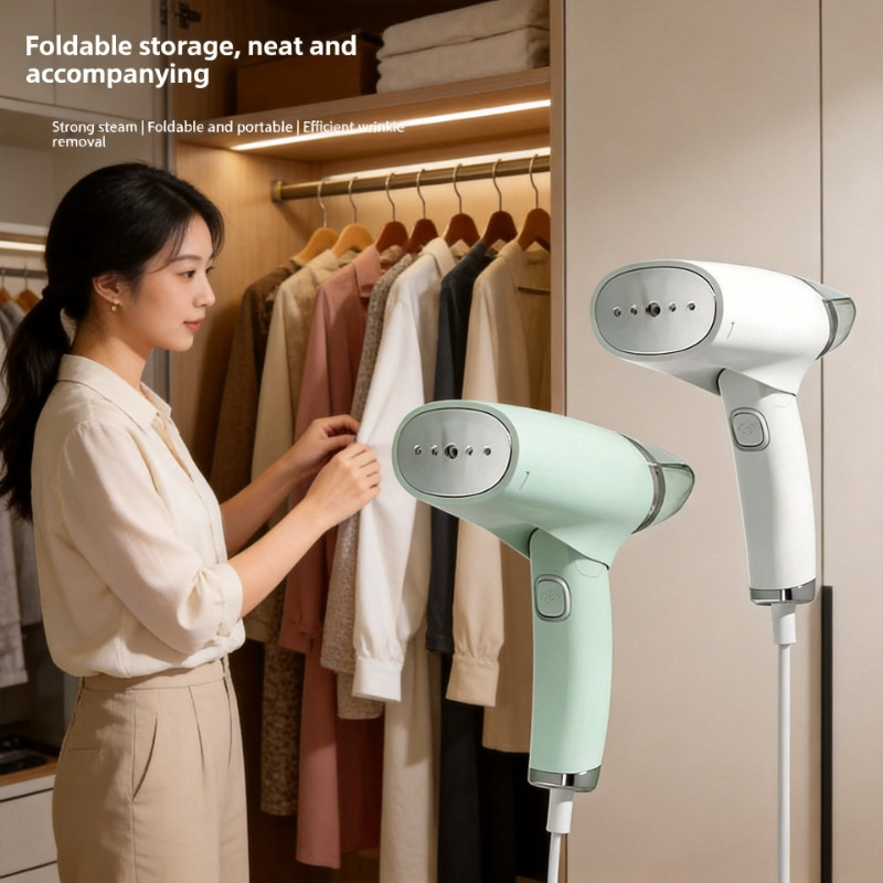 Small Appliances - เครื่องรีดผ้าแบบพกพา 110V แบบแขวนได้, เตารีดไอน้ำไฟฟ้าขนาดเล็ก เตารีดพกพาสำหรับเดินทาง เครื่องใช้ไฟฟ้าขนาดเล็กสำหรับใช้ในบ้าน