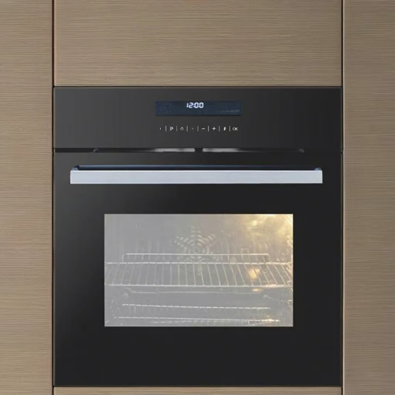 Kitchen Appliances - เตาอบไฟฟ้าอเนกประสงค์ขนาด 60 ซม. พร้อมฟังก์ชันอบและทอดไร้น้ำมัน เตาอบพิซซ่า เครื่องใช้ไฟฟ้าในครัวพร้อมพัดลมลมร้อน