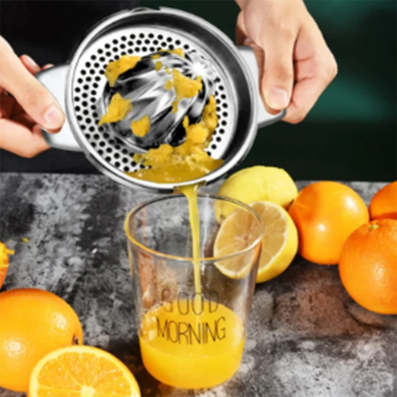 Immersion Hand Blender Set - เครื่องคั้นน้ำผลไม้แบบพกพา 1 ชิ้น สำหรับมะนาวและส้ม ทำจากสแตนเลส 304