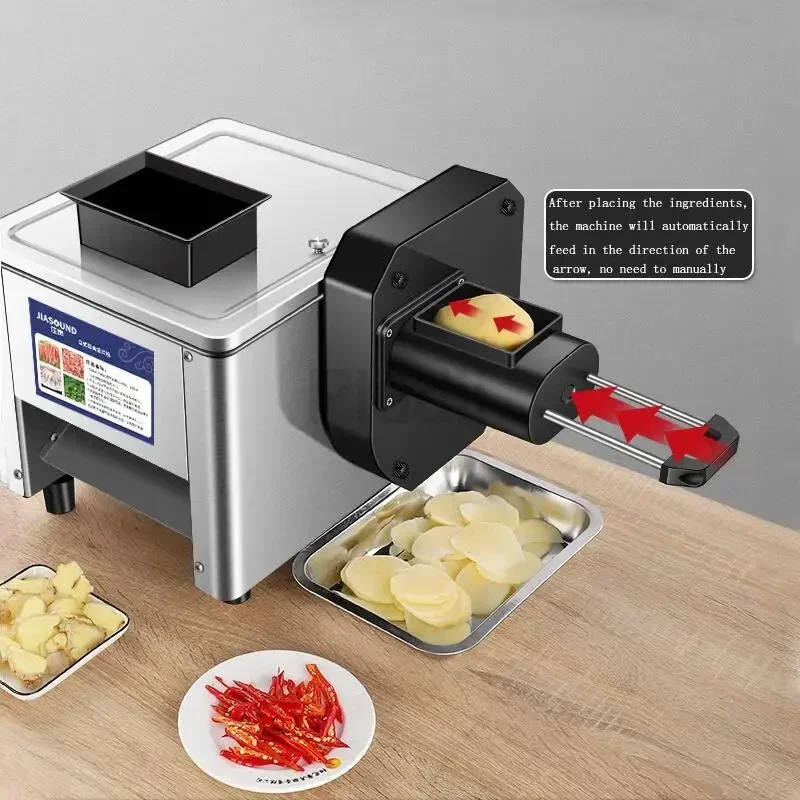 Automatic Meat Slicer Home - เครื่องหั่นเนื้อไฟฟ้า เครื่องบดเนื้อเชิงพาณิชย์ เครื่องหั่นเนื้ออัตโนมัติ เครื่องหั่นปลา เครื่องหั่นหัวหอม เครื่องหั่นผัก