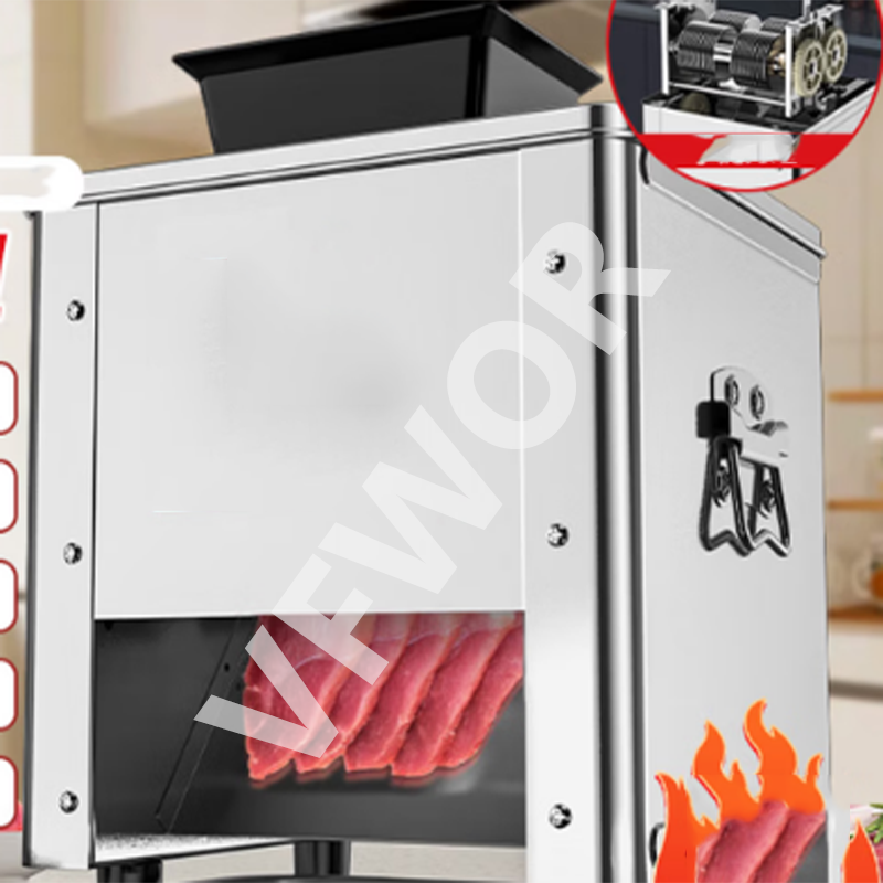 Automatic Meat Slicer Home - เครื่องหั่นเนื้อ ผลไม้ ผัก อัตโนมัติแบบพกพาขนาดเล็กสำหรับใช้ในบ้านและเชิงพาณิชย์รุ่นใหม่