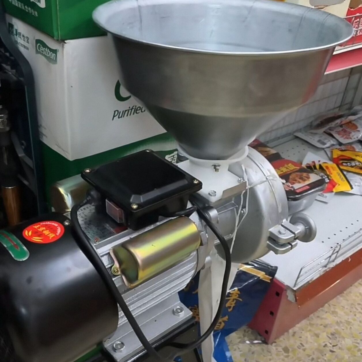 Coffee Bean Grinder Electric - เครื่องบดเมล็ดพืชไฟฟ้า เครื่องบดข้าวโพด ถั่วลิสง เครื่องบดเมล็ดกาแฟ
