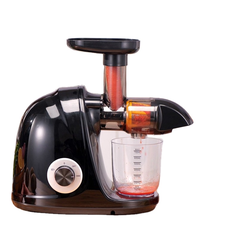 Electric Slow Juicer Cold Press - เครื่องคั้นน้ำผลไม้แบบสกัดเย็นคุณภาพสูง รุ่น 2026-Black Horizontal Slow Juicer