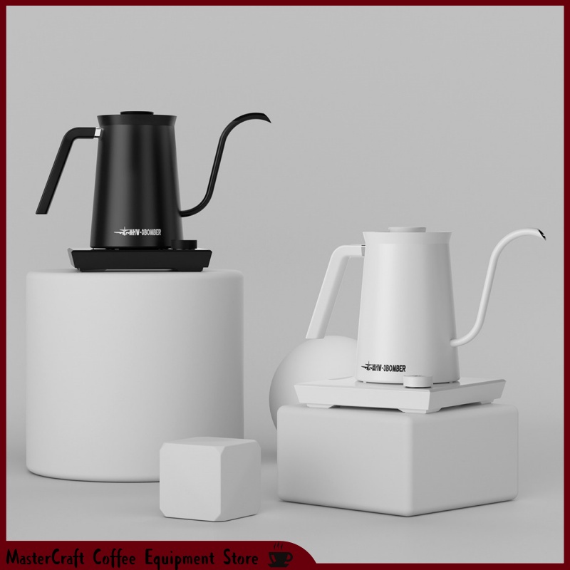 Electric Kettle Temperature Control - กาต้มน้ำไฟฟ้าควบคุมอุณหภูมิแบบคอห่าน รุ่น MHW-3BOMBER สำหรับชงกาแฟแบบ Pour Over