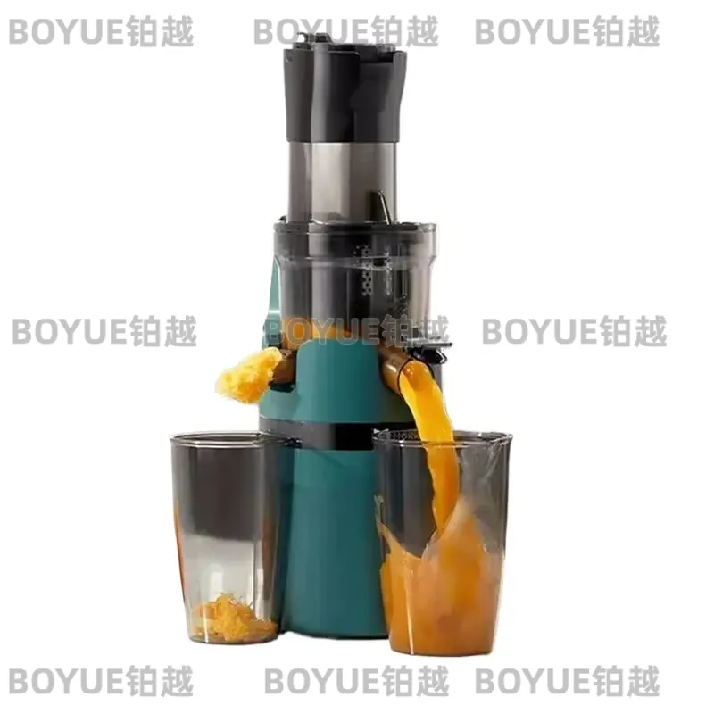 Electric Slow Juicer Cold Press - เครื่องสกัดน้ำผลไม้แบบสกัดเย็นขนาดใหญ่ ใช้ไฟฟ้า สำหรับผลไม้และผัก ทำความสะอาดง่าย ไม่ต้องใช้ตะแกรงกรอง แบบสกรู