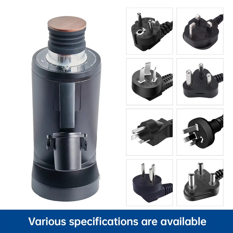 Coffee Bean Grinder Electric - เครื่องบดกาแฟเอสเพรสโซ่ DF83 ระดับมืออาชีพ ใช้ในครัวเรือนและโรงแรม ใช้พลังงานไฟฟ้า สำหรับขาย
