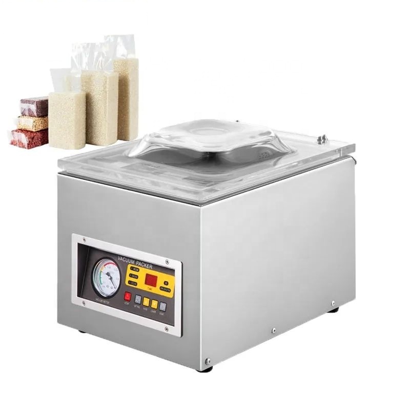 Food Vacuum Sealer Machine - เครื่องซีลสูญญากาศแบบใช้ในเชิงพาณิชย์สำหรับซีลถุงพลาสติก สำหรับธุรกิจอาหารในครัว ผลิต จัดเก็บ และปิดผนึก