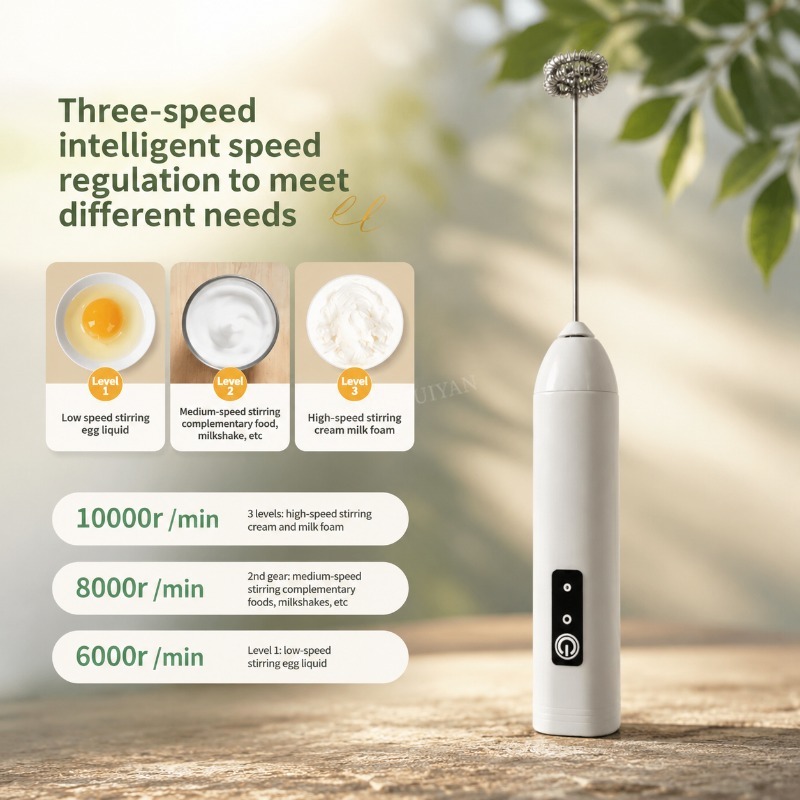 เครื่องตีฟองนมไฟฟ้าแบบพกพา เคร - Portable Blender Usb Rechargeable บทวิจารณ์และราคา
