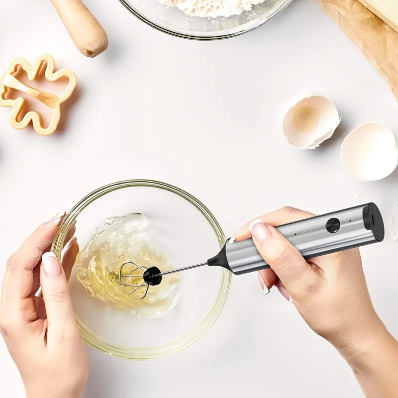 ไร้สายไฟฟ้ามินินม Frother กาแฟ - Immersion Hand Blender Set บทวิจารณ์และราคา
