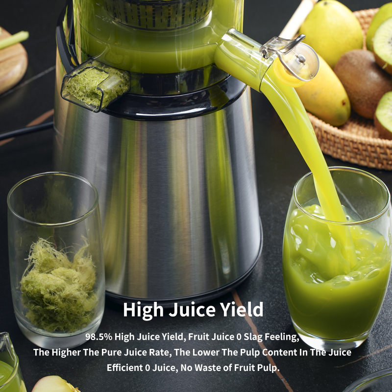 เครื่องสกัดน้ำผักผลไม้ส้มแบบมื - Electric Slow Juicer Cold Press บทวิจารณ์และราคา