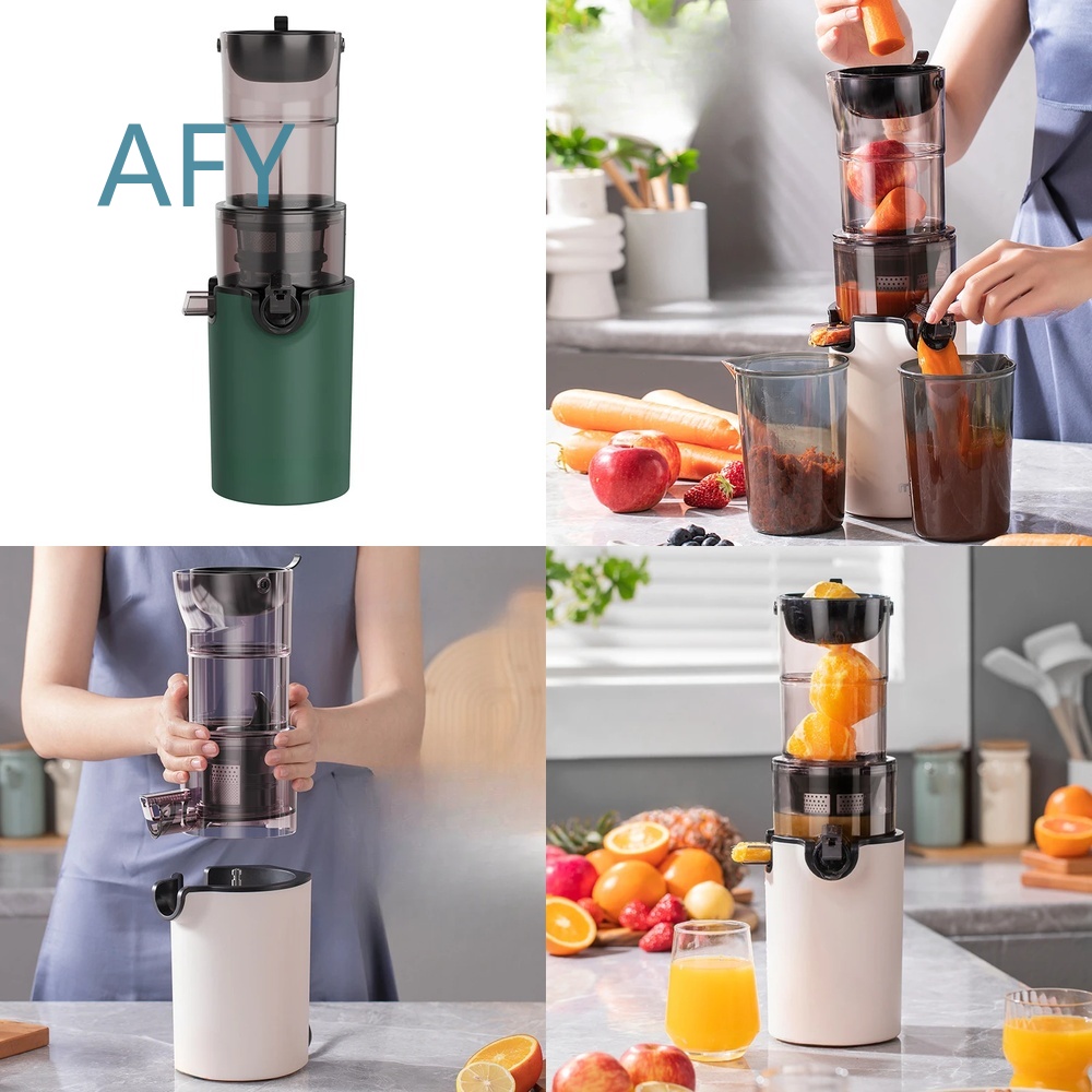 เครื่องคั้นน้ำผลไม้ไฟฟ้า 220V  - Electric Slow Juicer Cold Press บทวิจารณ์และราคา