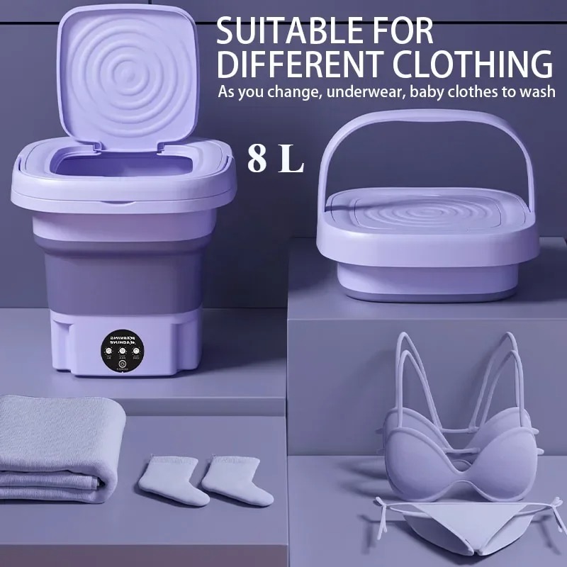 เครื่องซักผ้าพับได้ขนาดเล็กแบบ - Small Appliances บทวิจารณ์และราคา