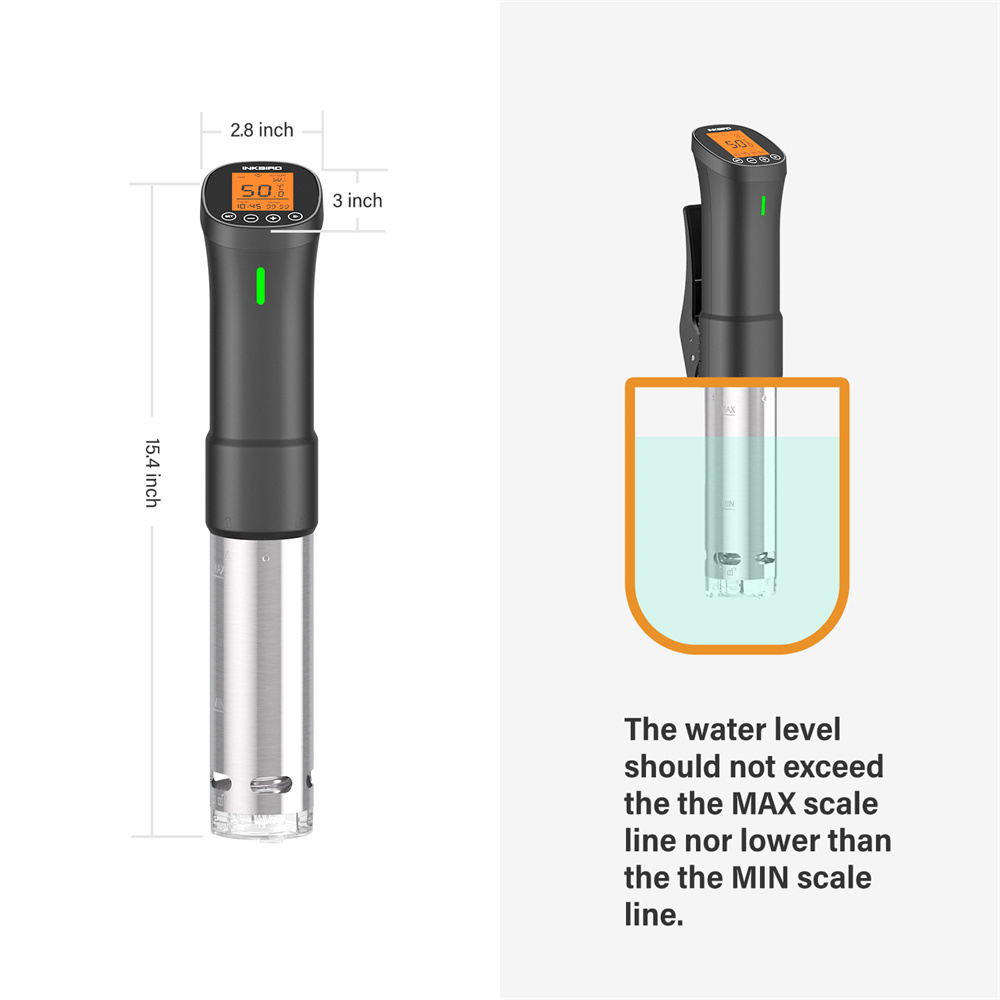 IKBIRD Culinary Sous Vide ISV- - Digital Sous Vide Precision Cooker บทวิจารณ์และราคา