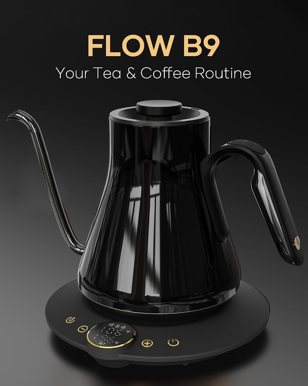 กาต้มน้ำไฟฟ้าแบบคอห่าน, ±1 ° ค - Electric Kettle Temperature Control บทวิจารณ์และราคา