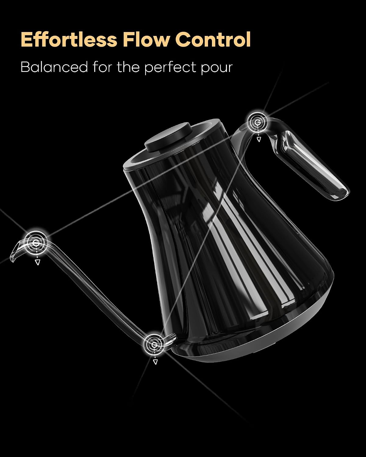 กาต้มน้ำไฟฟ้าแบบคอห่าน, ±1 ° ค - Electric Kettle Temperature Control บทวิจารณ์และราคา