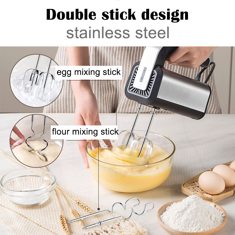 เครื่องปั่นมือไฟฟ้าสแตนเลสขนาด - Immersion Hand Blender Set บทวิจารณ์และราคา