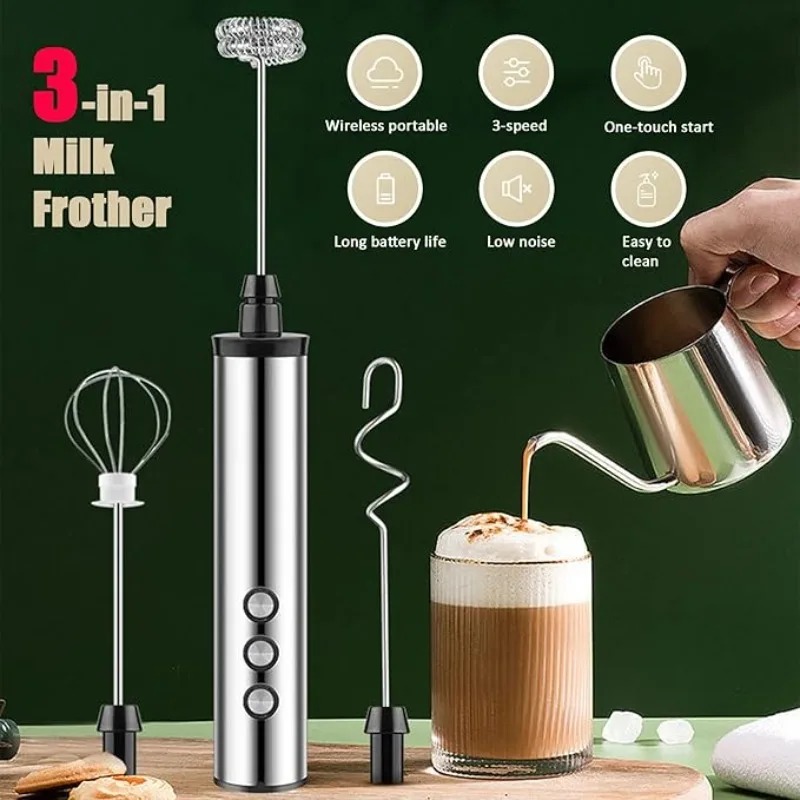 เครื่องตีฟองนมไฟฟ้าแบบมือถือ M - Kitchen Appliances บทวิจารณ์และราคา