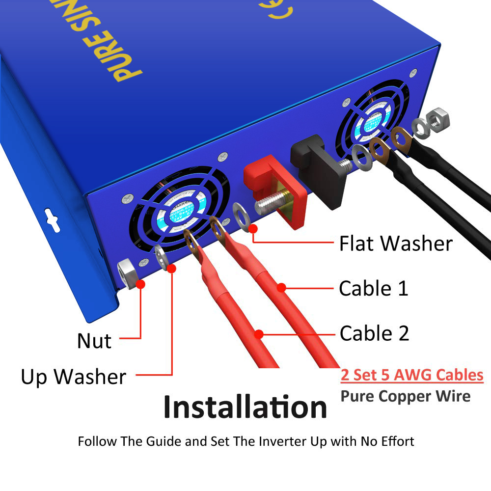 อินเวอร์เตอร์ WZRELB 3000W สำห - Home Appliances บทวิจารณ์และราคา
