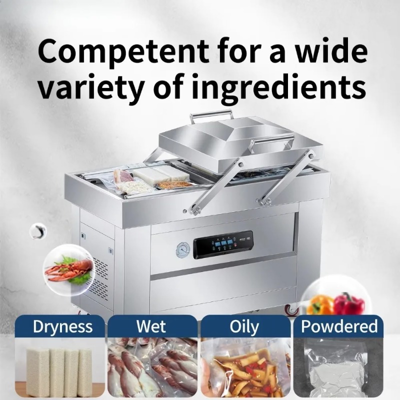 เครื่องซีลสูญญากาศแบบสองห้องขน - Food Vacuum Sealer Machine บทวิจารณ์และราคา
