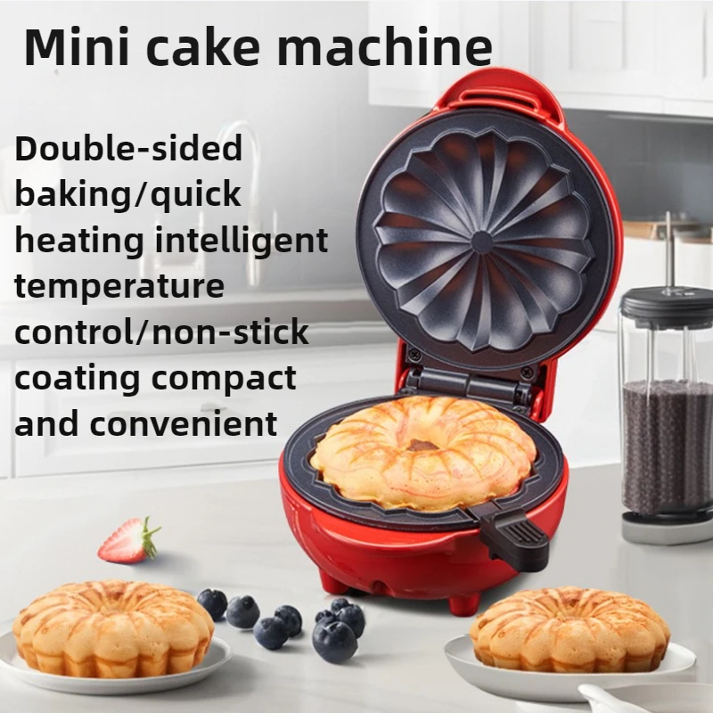 เครื่องทำอาหารเช้าที่บ้าน เครื - Mini Waffle Maker Machine บทวิจารณ์และราคา
