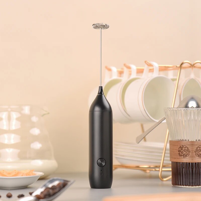 เครื่องตีฟองนมไฟฟ้า เครื่องตีฟ - Portable Blender Usb Rechargeable บทวิจารณ์และราคา