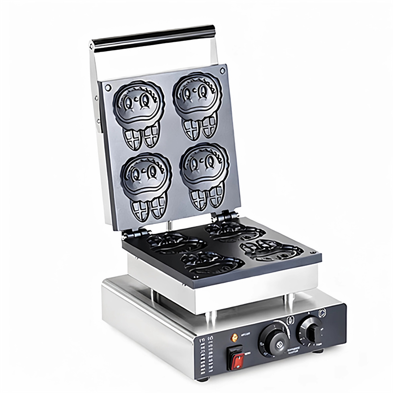 เครื่องทำวาฟเฟิลรูปการ์ตูนแบบม - Mini Waffle Maker Machine บทวิจารณ์และราคา