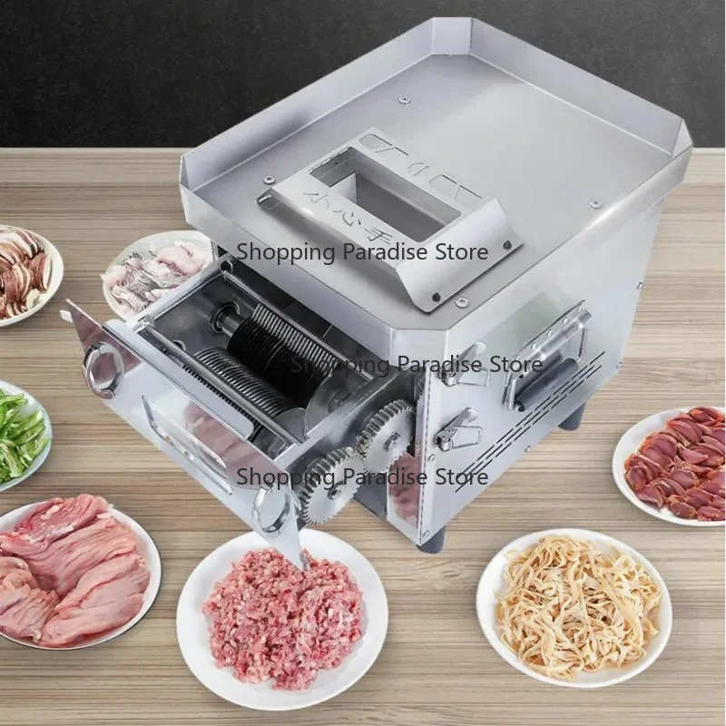 เครื่องหั่นเนื้อไฟฟ้าอเนกประสง - Automatic Meat Slicer Home บทวิจารณ์และราคา