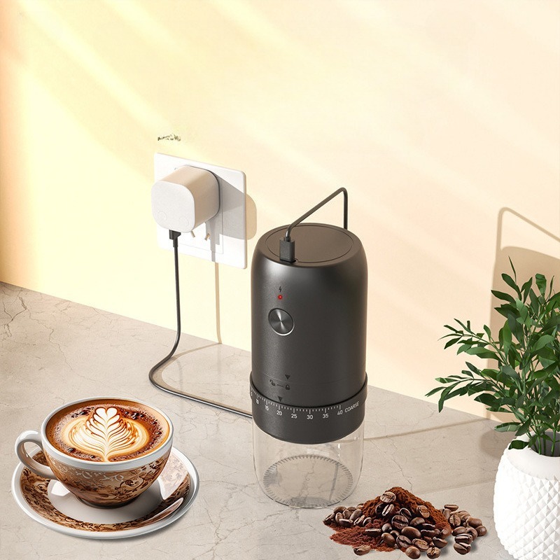 เครื่องบดเมล็ดกาแฟไฟฟ้าแบบพกพา - Coffee Bean Grinder Electric บทวิจารณ์และราคา