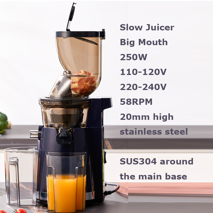 เครื่องคั้นน้ำผลไม้แบบสกัดเย็น - Electric Slow Juicer Cold Press บทวิจารณ์และราคา