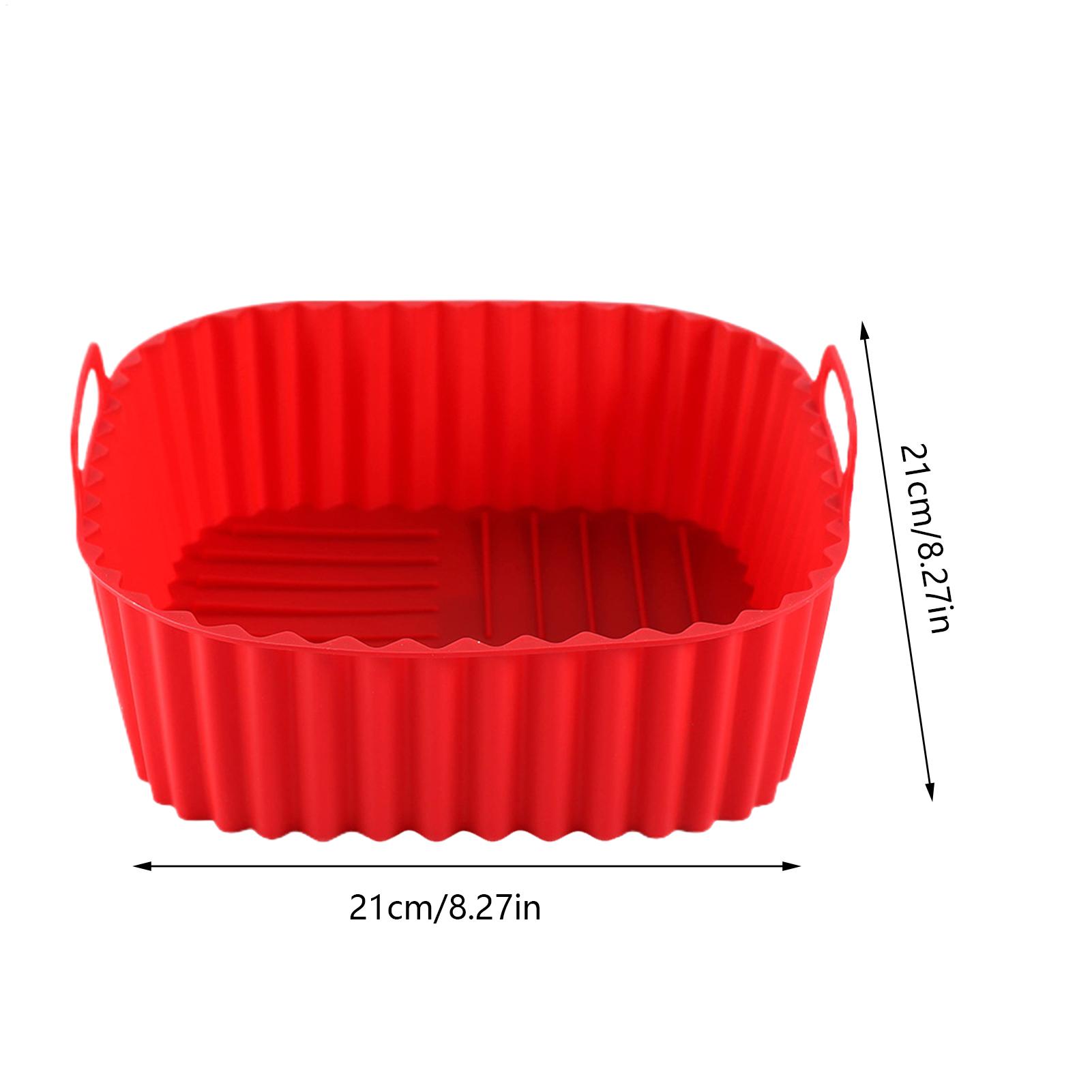 แผ่นรองซิลิโคนสำหรับหม้อทอดไร้ - Air Fryer Silicone Pot Liner บทวิจารณ์และราคา