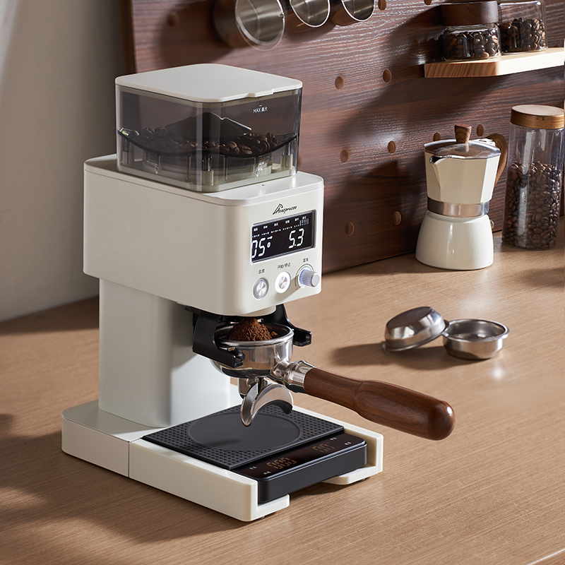 เครื่องบดกาแฟไฟฟ้าปรับ Burr บด - Coffee Bean Grinder Electric บทวิจารณ์และราคา