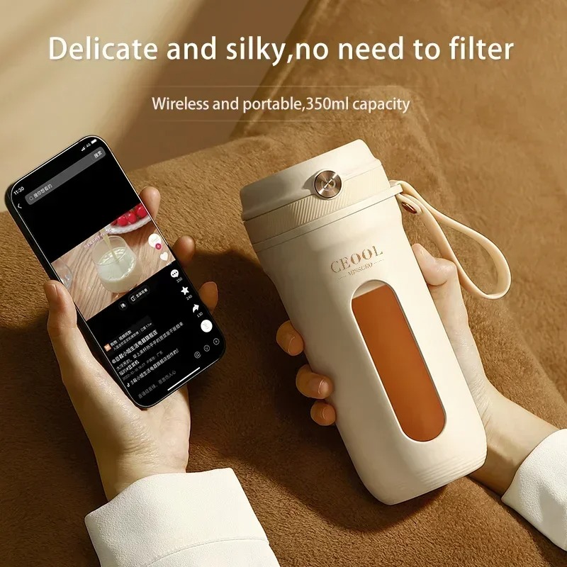 เครื่องปั่นน้ำผลไม้ไฟฟ้าแบบพกพ - Portable Blender Usb Rechargeable บทวิจารณ์และราคา