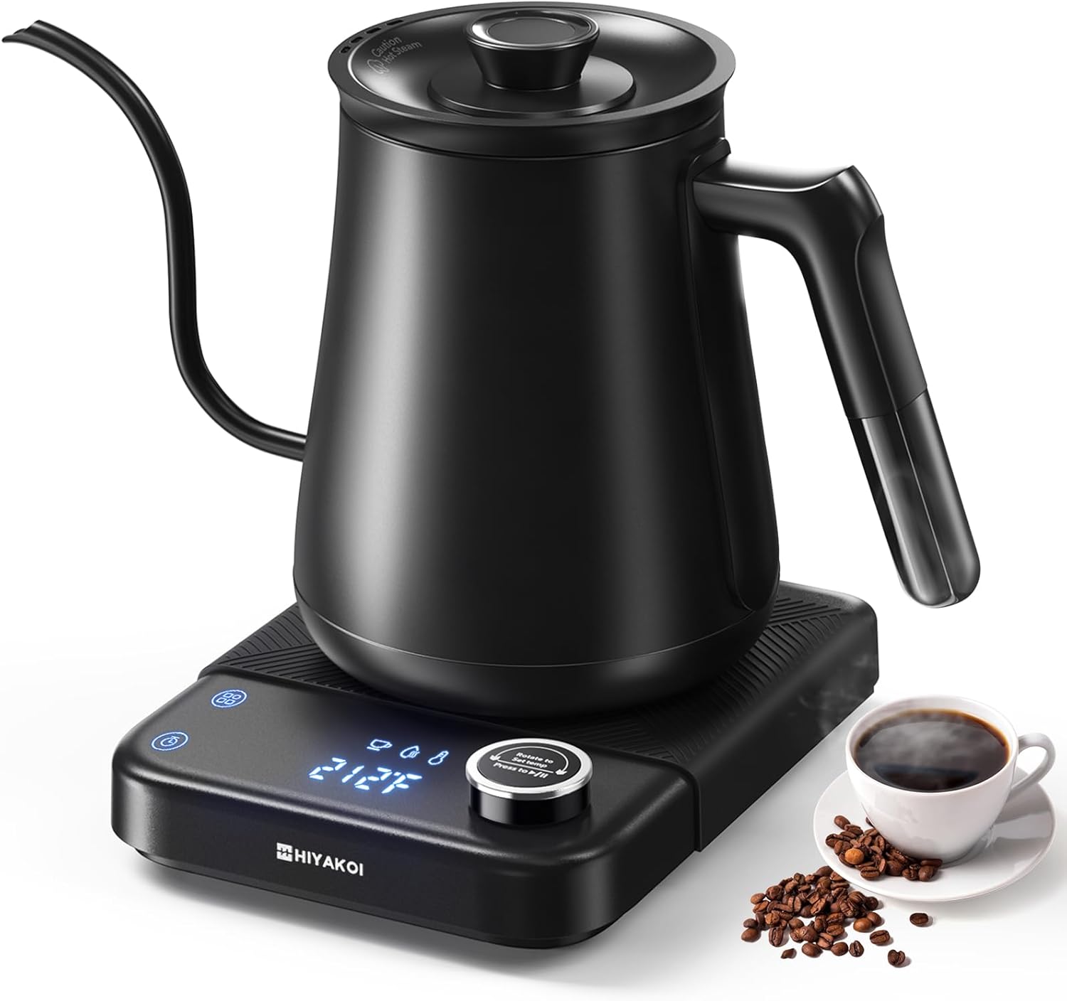 กาต้มน้ำไฟฟ้าแบบคอห่าน ±1 ℉    - Electric Kettle Temperature Control บทวิจารณ์และราคา