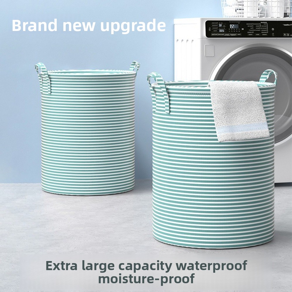 ตะกร้าผ้าพับได้ทนทาน ทำจากผ้าฝ - Laundry บทวิจารณ์และราคา