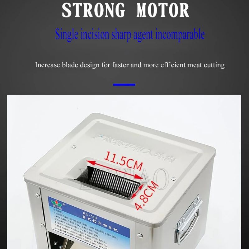 เครื่องตัดเนื้อไฟฟ้า 150 กก./ช - Automatic Meat Slicer Home บทวิจารณ์และราคา