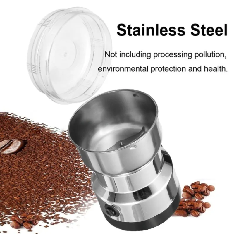เครื่องบดไฟฟ้า 110V-220V สำหรั - Coffee Bean Grinder Electric บทวิจารณ์และราคา