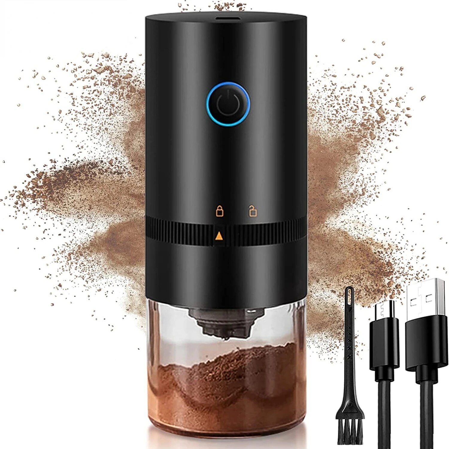 เครื่องบดกาแฟ Type C ที่บดเมล็ - Coffee Bean Grinder Electric บทวิจารณ์และราคา