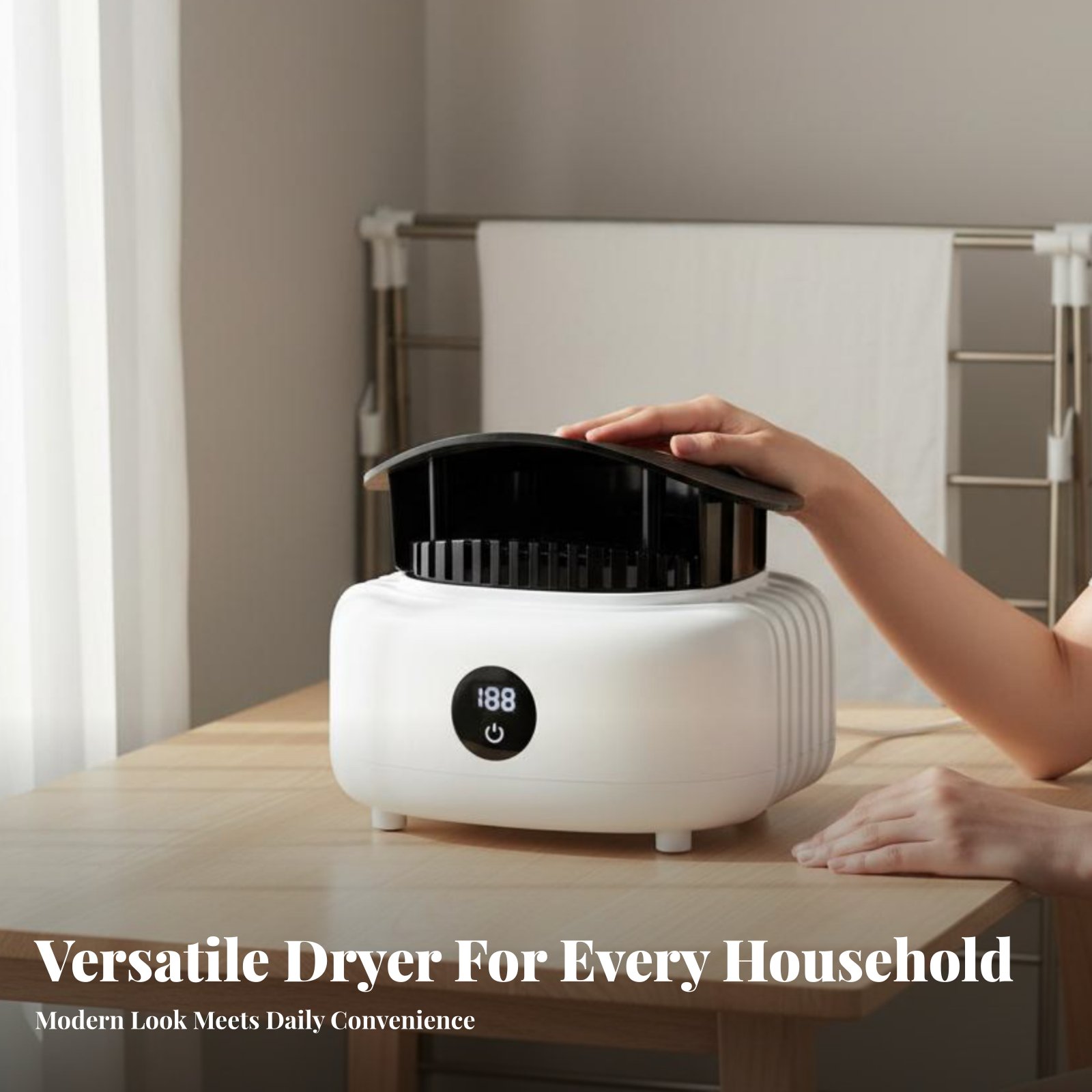 เครื่องอบผ้าแบบพกพา ประกอบง่าย - Laundry บทวิจารณ์และราคา