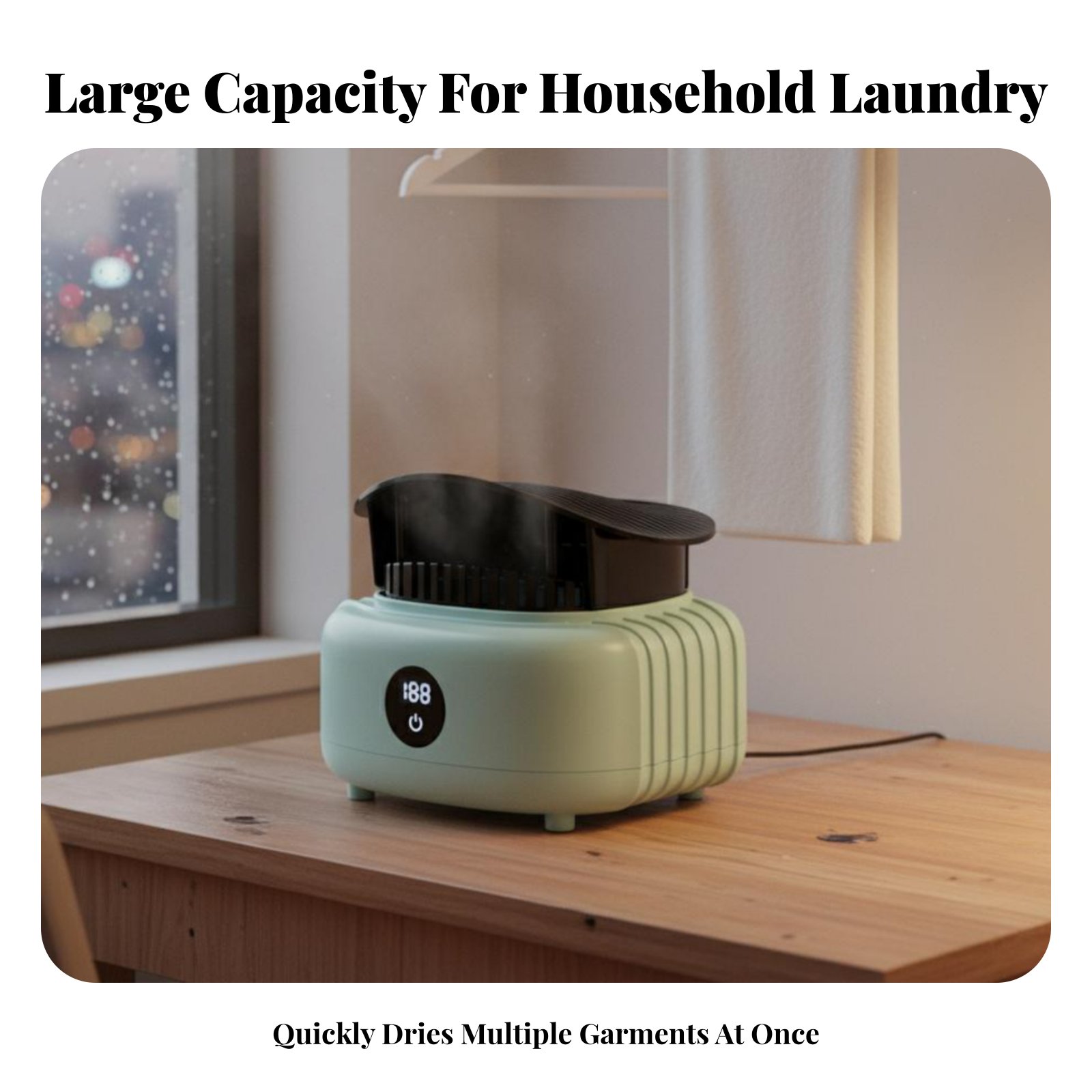 เครื่องอบผ้าแบบพกพา ประกอบง่าย - Laundry บทวิจารณ์และราคา