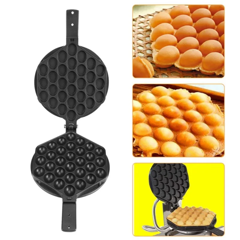 QQ เครื่องทําพัฟไข่บ้าน LPG แก - Mini Waffle Maker Machine บทวิจารณ์และราคา
