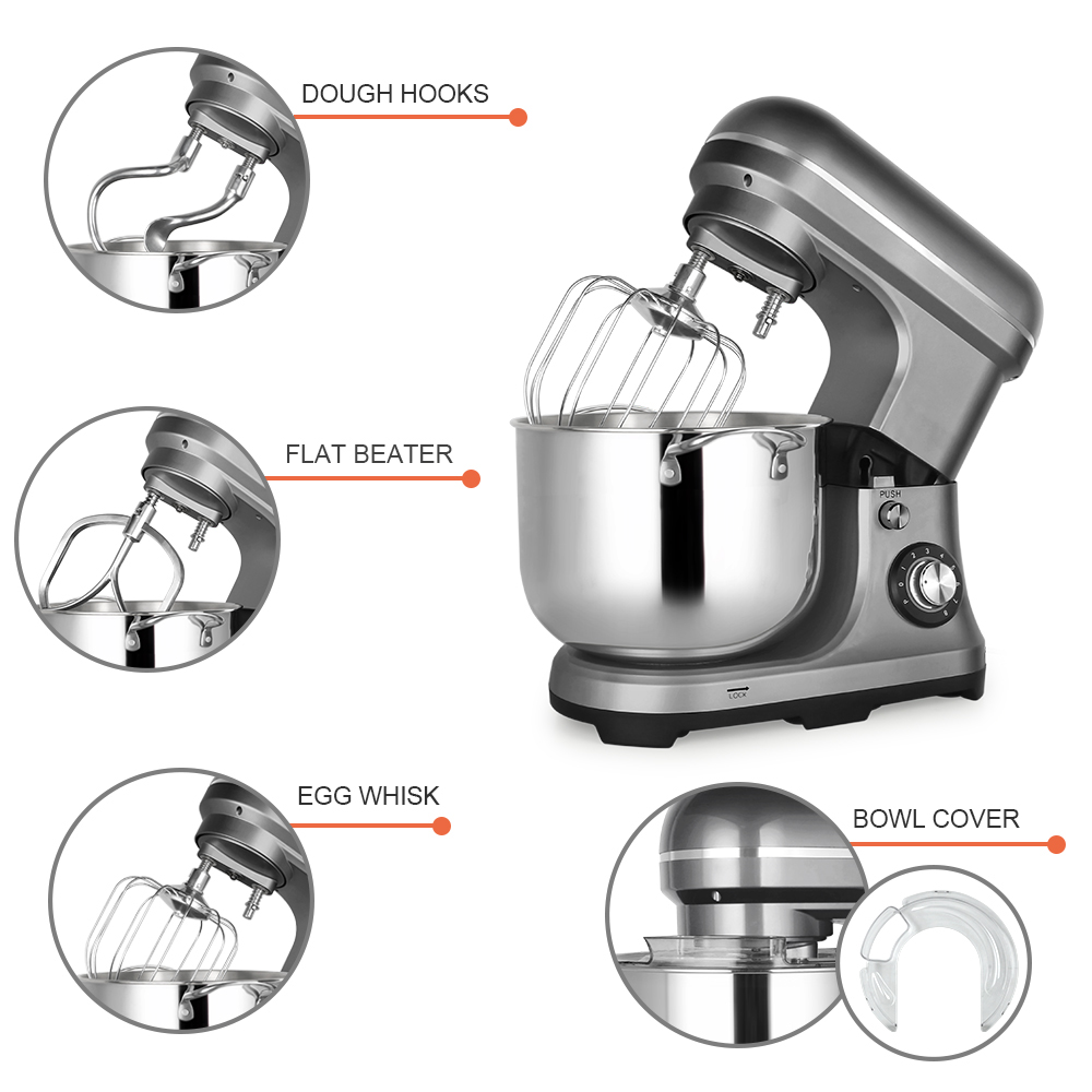 เครื่องผสมอาหารไฟฟ้าขนาดใหญ่ 1 - Home Appliances บทวิจารณ์และราคา