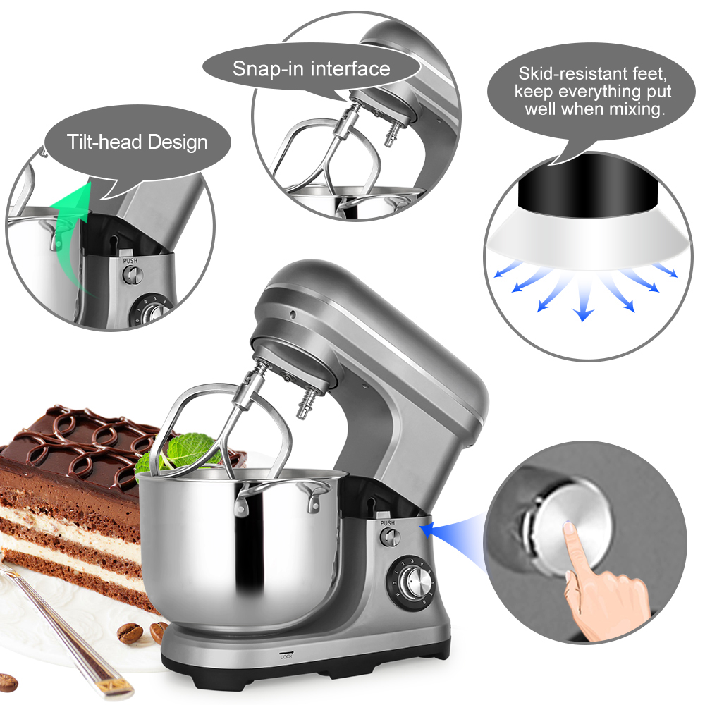 เครื่องผสมอาหารไฟฟ้าขนาดใหญ่ 1 - Home Appliances บทวิจารณ์และราคา