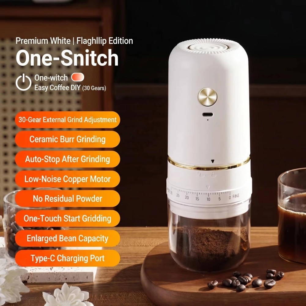 เครื่องบดเมล็ดกาแฟไฟฟ้าแบบกรวย - Coffee Bean Grinder Electric บทวิจารณ์และราคา