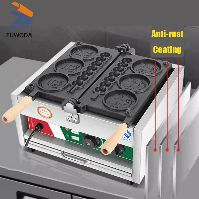 เครื่องทำวาฟเฟิลรูปเหรียญทองชี - Mini Waffle Maker Machine บทวิจารณ์และราคา
