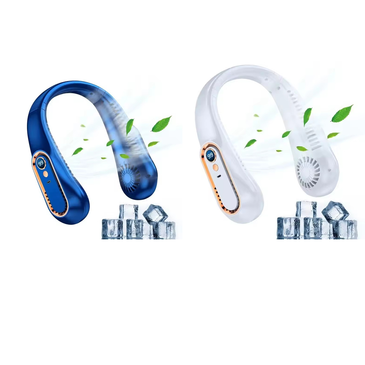 พัดลมคล้องคอ จอแสดงผลดิจิตอล พ - Portable Blender Usb Rechargeable บทวิจารณ์และราคา