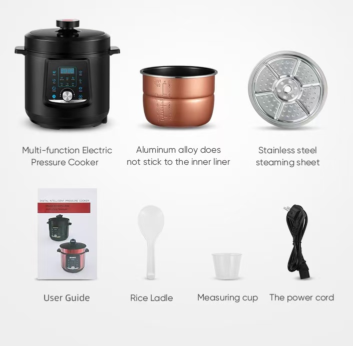 หม้อหุงข้าวไฟฟ้าสเตนเลสสตีล หม - Smart Instant Pressure Cooker บทวิจารณ์และราคา