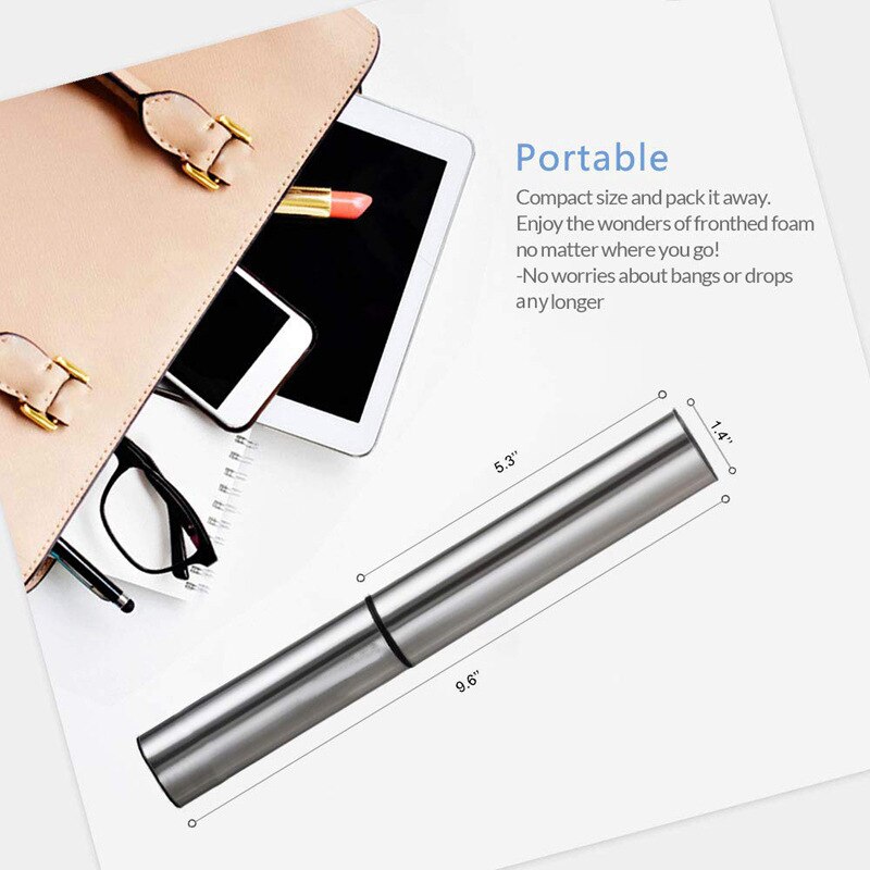 เครื่องตีฟองนมไฟฟ้าแบบพกพาขนาด - Portable Blender Usb Rechargeable บทวิจารณ์และราคา