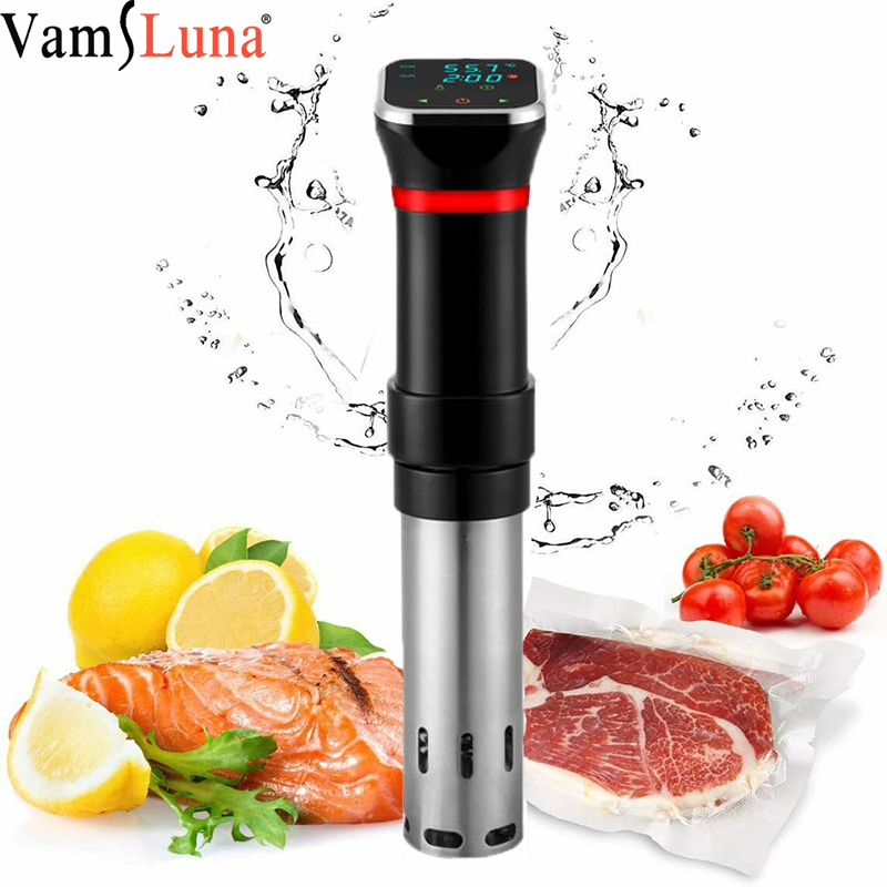 แบบพกพา 1100WสูญญากาศอาหารSous - Digital Sous Vide Precision Cooker บทวิจารณ์และราคา