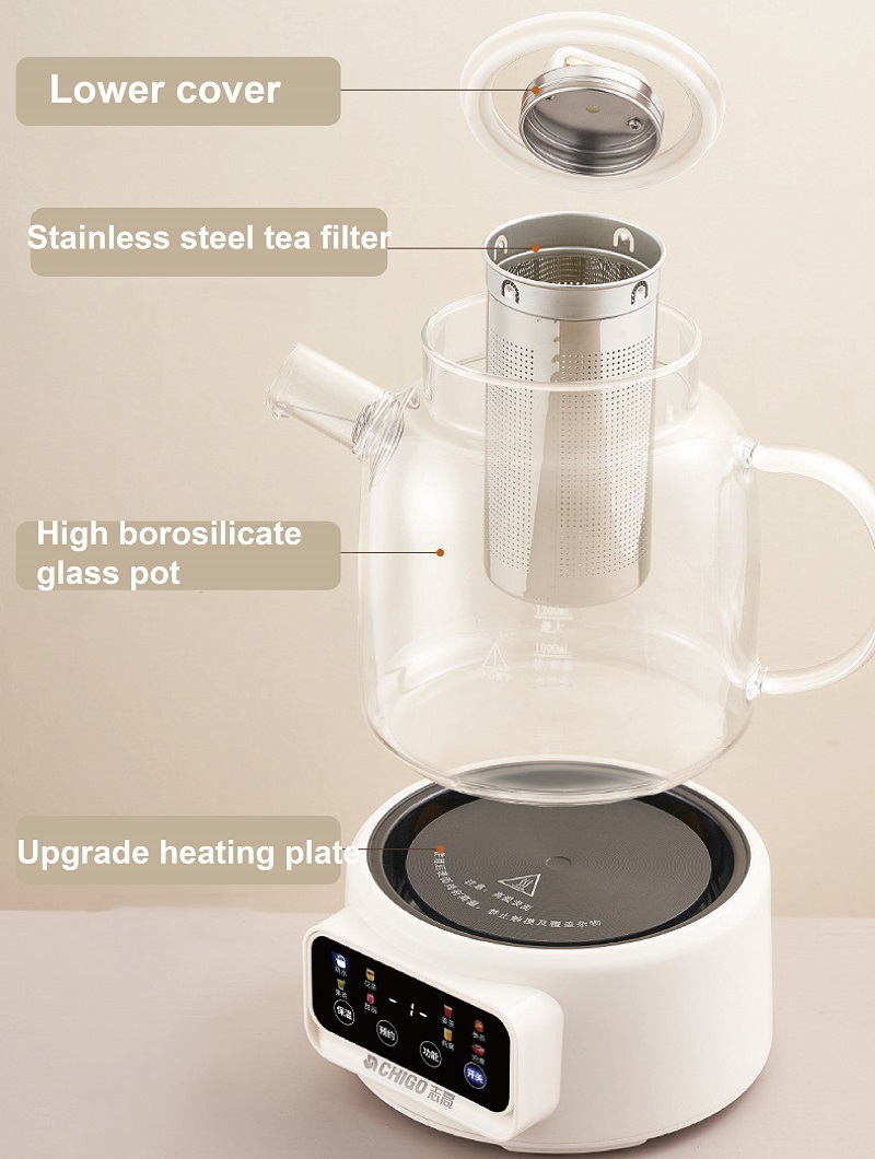 กาต้มน้ำไฟฟ้าอเนกประสงค์ 600W  - Electric Kettle Temperature Control บทวิจารณ์และราคา